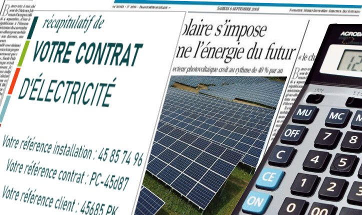 contrat d'électricité